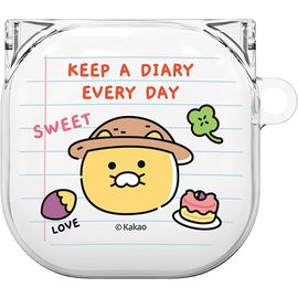 [S2B] Kakao Friends CHOONSIK Galaxy Buds2 Pro BudsPro Live compatibility Clear case-Samsung Bluetooth Earphones All-in-One Case-Made in Korea